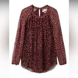 ISABEL MARANT presley sheer top blouse 36 4